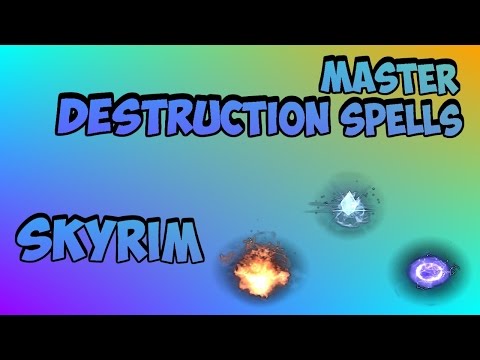 how to master spells in skyrim