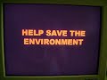 Help save the environment