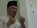 Anwar Ibrahim @ Masjid Saidina Abu Bakar, Pmtng Pasir