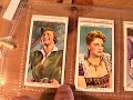 History of Classic Movie Stars On Cards Errol Flynn etc