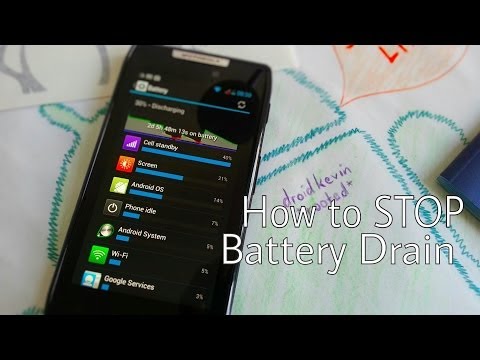 how to drain a battery on a phone