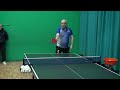 Berner Forehand push