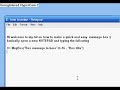 Make a simple message box for windows Make a simple message box for windows