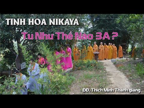 Tinh Hoa NIKAYA - Tu Như Thế Nào 3A