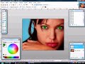 Mudando a cor dos olhos no Paint.NET