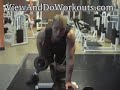One Arm Dumbbell Rows One Arm Dumbbell Rows