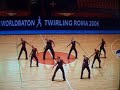 England Team World Baton Twirling Championships Rome 2006