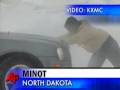 Raw Video: a Blizzard Blows Through North Dakota