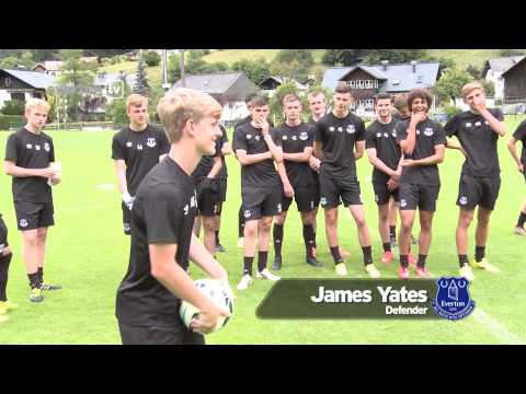 CROSSBAR CHALLENGE: Everton Under-18s