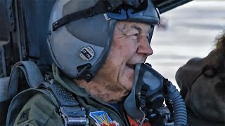 Eighty-Nine Year Old Chuck Yeager • F-15 Eagle H