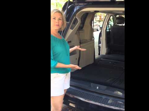 how to stow seats in chrysler stow and go