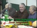 Javier Sanguinetti: entrega de medalla