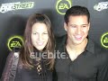 eyebite tv presents: hayden panettiere, nadine velazquez, mario lopez, masa oki, jimmy jean-louis and lauren mayhew at ea's 