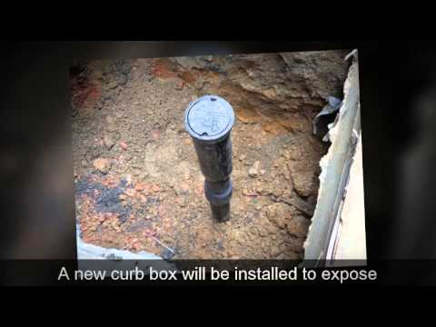 how to locate curb stop