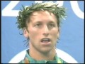 Ian Thorpe - 200m free medal ceremony