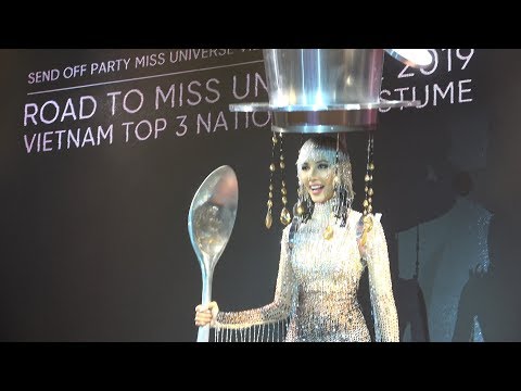 0 Hoàng Thùy mang cafe phin đi chinh chiến Miss Universe 2019