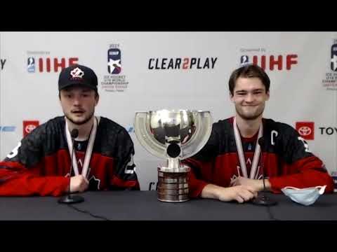 IIHF U18 World Championship Gold Medal Media Availability