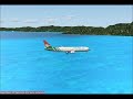 Air Seychelles landing @ Seychelles Int. Airport