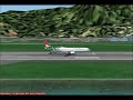 Air Seychelles landing @ Seychelles Int. Airport