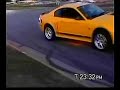Mustang with too much nitrous at Hooters Cruise Night