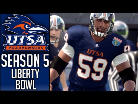 NCAA Football 13 Dynasty (UTSA) - Liberty Bowl vs Army - SERIES FINALE (Season 5)