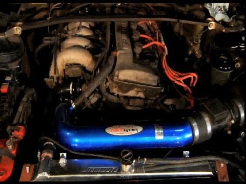 Mishimoto Nissan 240SX KA / SR Radiator Install