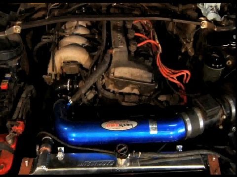 Mishimoto Nissan 240SX KA / SR Radiator Install