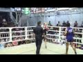 Anna (Tiger Muay Thai) coninues her winning streak at Bangla Thai Boxing Stadium