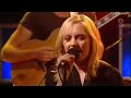 Fredrika Stahl with band on Swedish Television. Fredrika Stahl with band on Swedish Television.