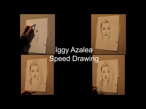 how to draw iggy azalea