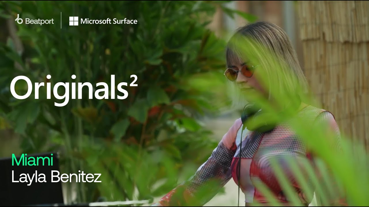Layla Benitez - Live @ Microsoft Surface Presents: Originals² x 1 Beach Club in Miami 2021