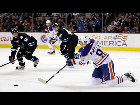 Video: Lucic’s 3rd period hat trick gets Oilers past Sharks