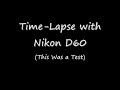 Night Sky Timelapse