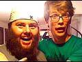 BIGGEST BEARD MEETS BIGGEST NERD! (11/14/09-255)