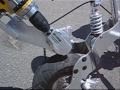 DPX Systems cordless drill powered mini bike