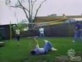 funny bloopers Bolletje sporten is niet altijd gezond