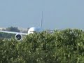 AF 77W departs YUL on runway 24L