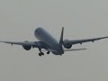 AF 77W departs YUL on runway 24L