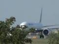 AF 77W departs YUL on runway 24L