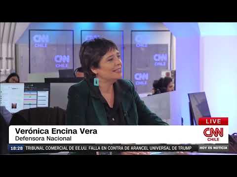 Defensora Nacional en CNN