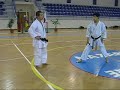 Kagawa-sensei demonstrating leg techniques