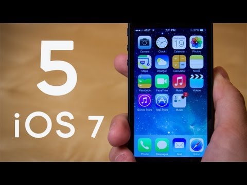 Top 5 iOS 7 Features!