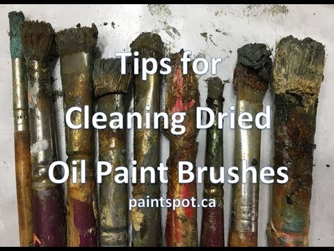 video-linktoworks-Cleaning Oil Brushes - NO SOLVENTS!
