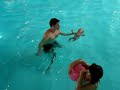 Violette Swimming