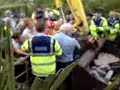 Gardai force Digger onto Private Land