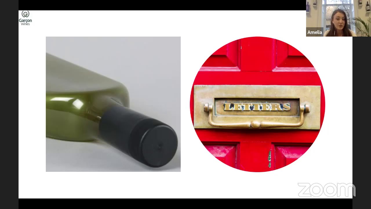 Garçon Wines - Amelia Dales presentation for Digital Print for Packaging Conference 8.12.20