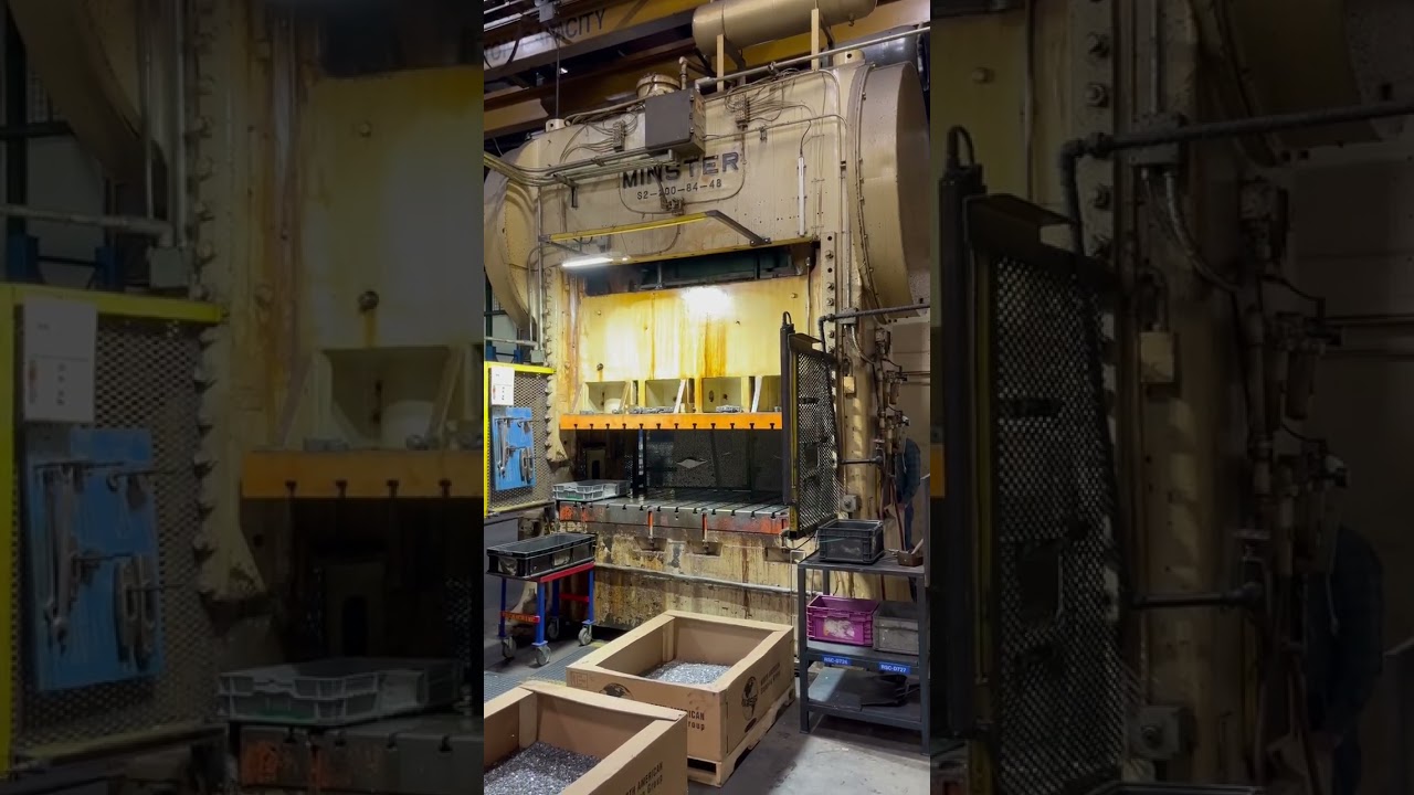 200 Ton Minster Press