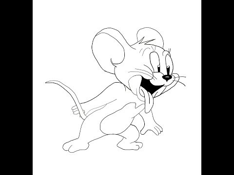 how to draw tom n jerry