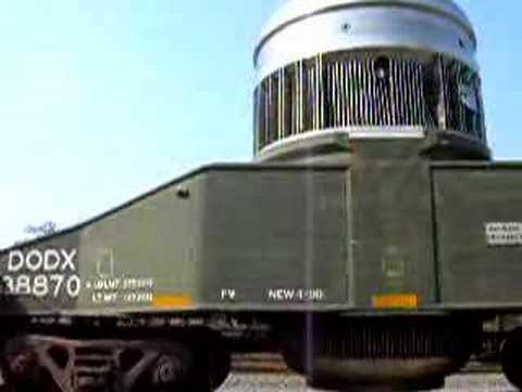 Radioactive Waste Rail Car