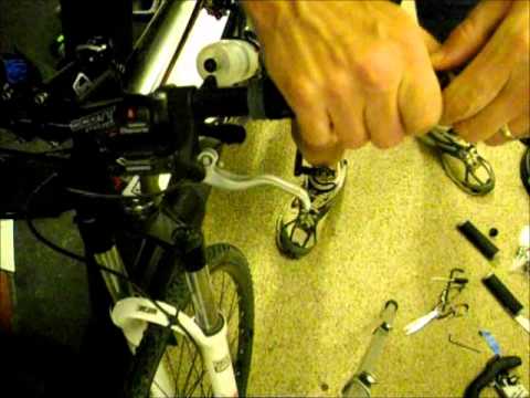 how to fit mtb handlebars